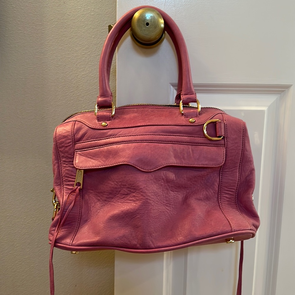 Brand new (Never Used) Rebecca Minkoff Pink Iris MAB Bombe Mini Satchel